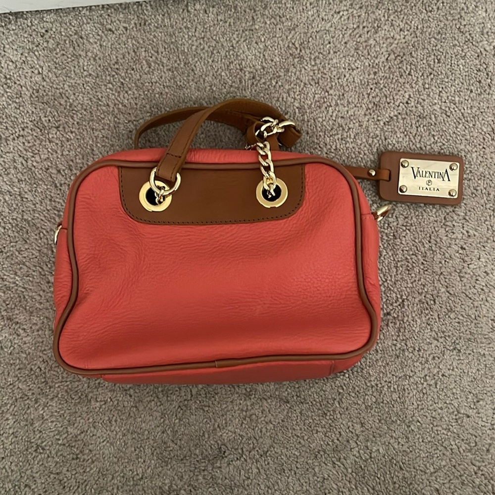 Pink/coral Valentina purse